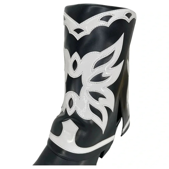 International Concepts Jadiza Western Style Over Ankle Womens Boots Size 6M - Picture 9 of 13